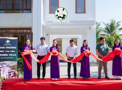 Khai trương Biệt thự mẫu Laurel Villa